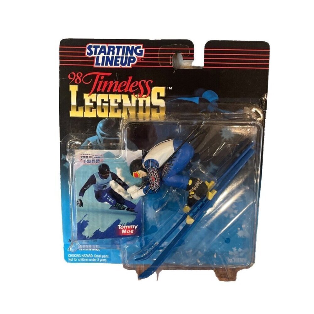 1998 Timeless Legends Starting Lineup Tommy Moe Olympic Skiing Action Figure